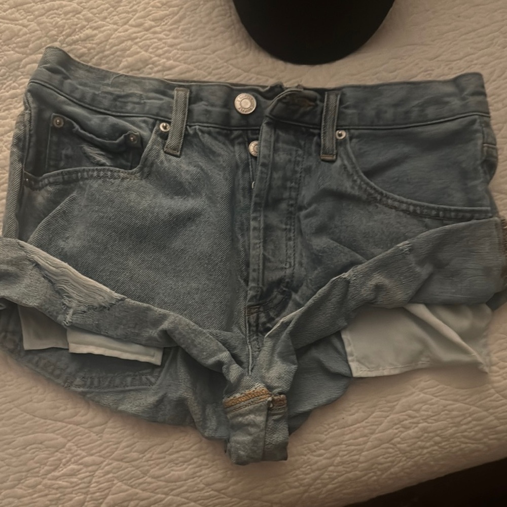 Denim Blue Women's Shorts